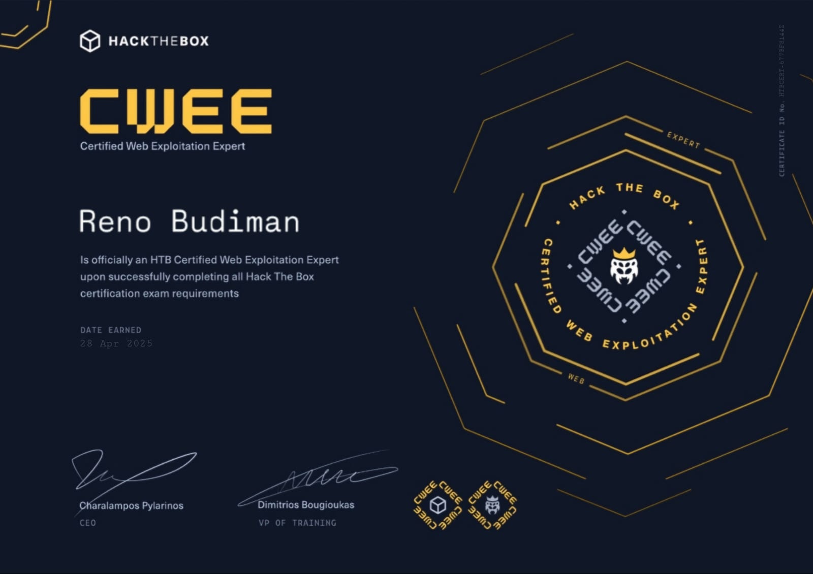 Certified Web Exploitation Expert